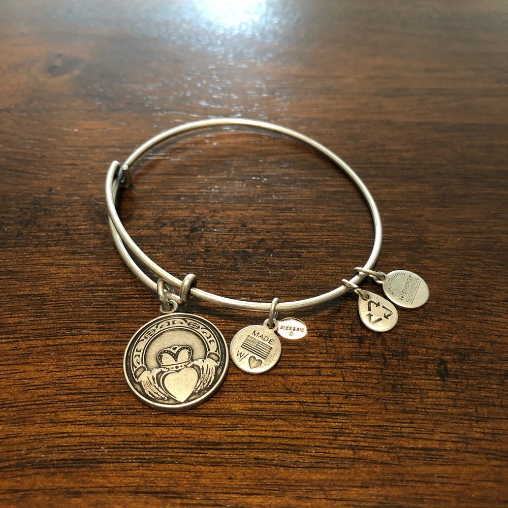 Alex and Ani Claddagh bracelet from 2013 silver